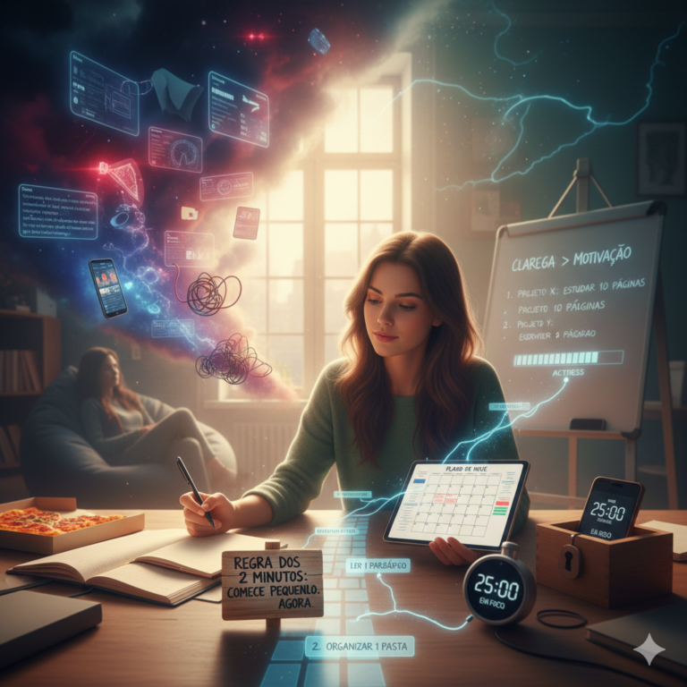 Como vencer a procrastinação